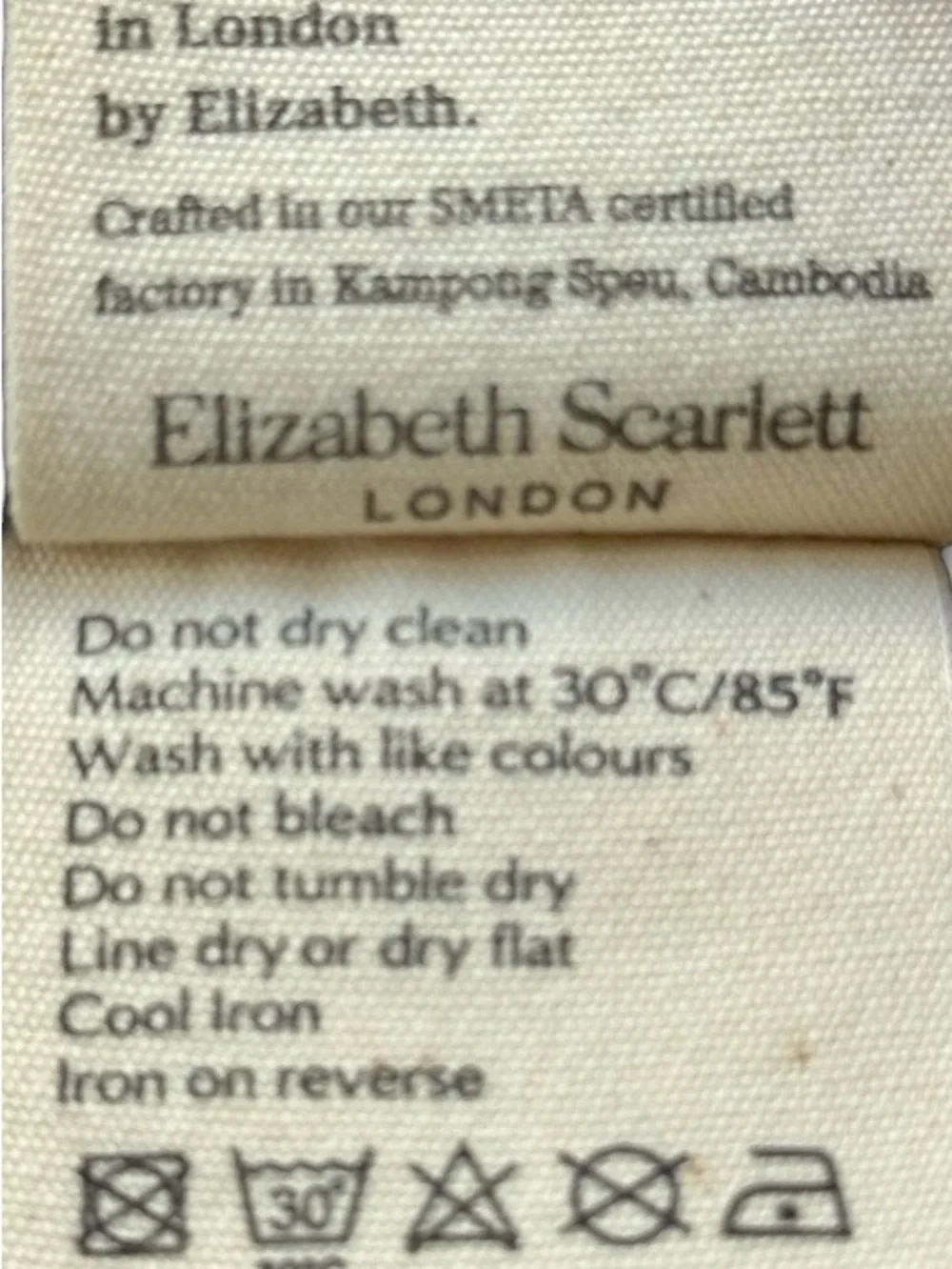 Elizabeth Scarlett Safari Alphabet “F” Everyday Velvet Pouch with Dustbag